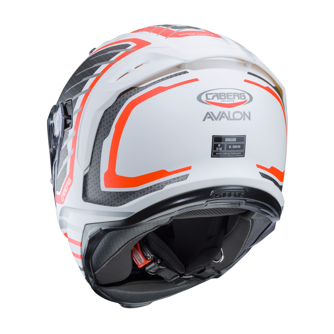 Caberg Avalon kaciga Forge bela - Slika 3