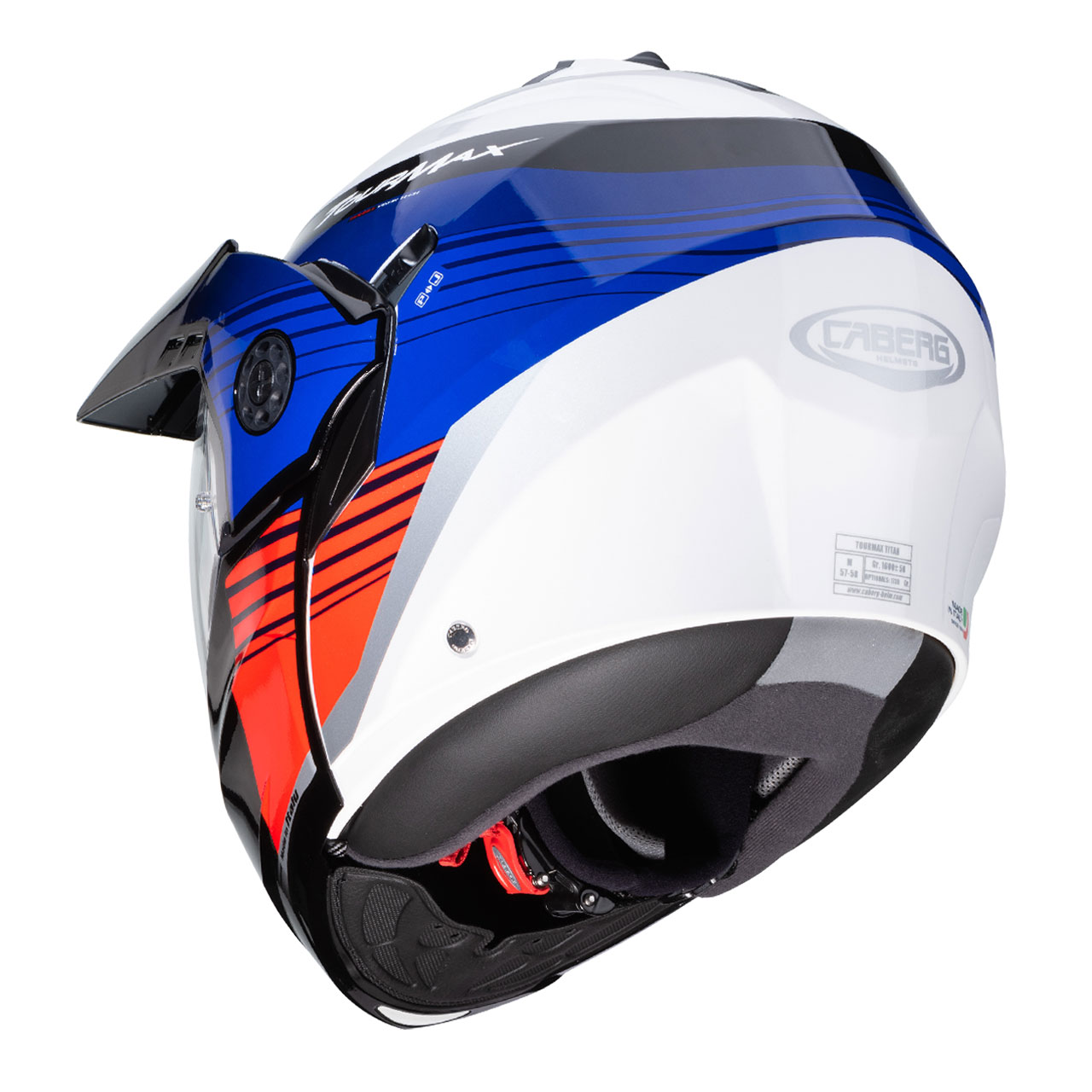 CABERG TOURMAX TITAN WHITE/BLUE/RED - Slika 4