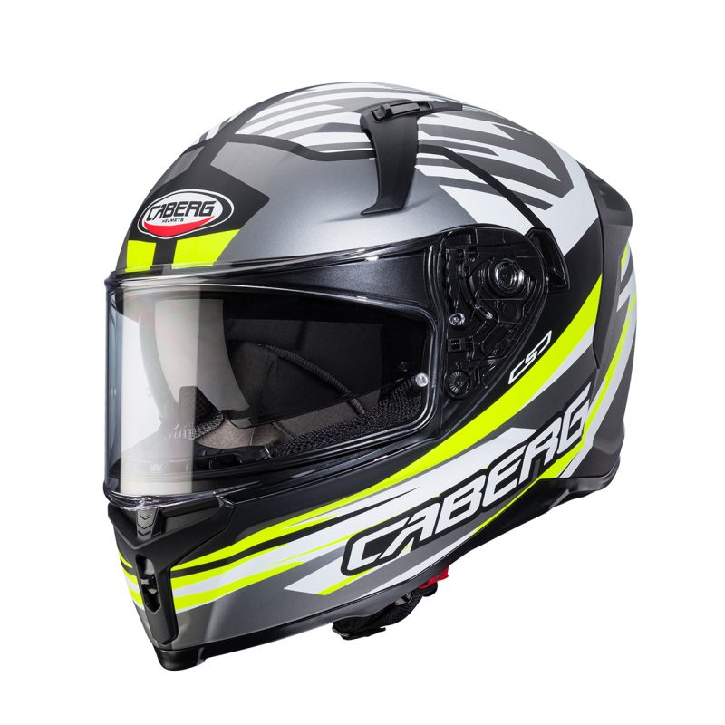 CABERG AVALON X KIRA MATT BLACK/GREY/YELLOW FLUO/WHITE