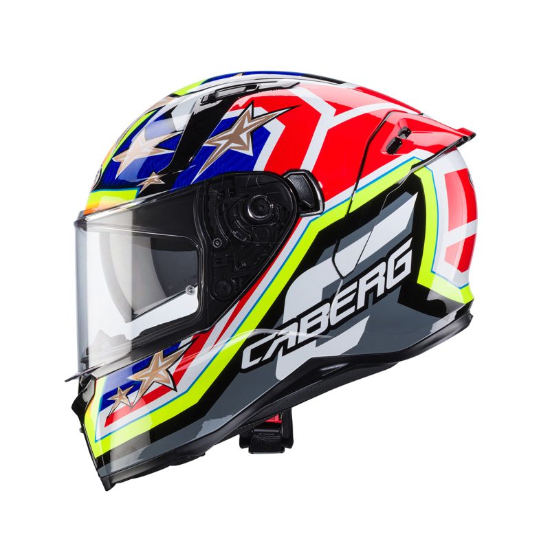 CABERG AVALON X TRACK BLACK/YELLOW FLUO/RED FLUO/BLUE