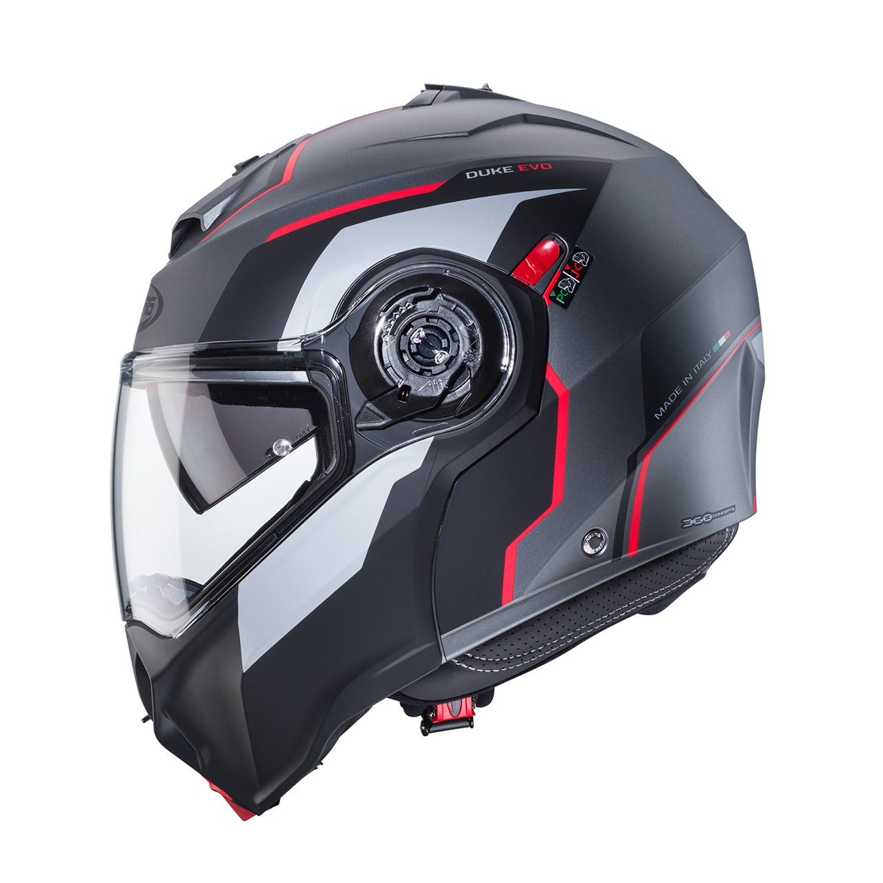 CABERG DUKE EVO MOVE MAT SIVA/CRNA/CRVENA - Slika 3