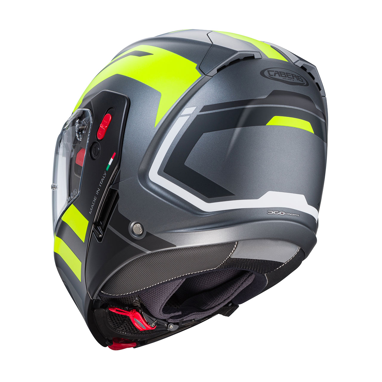 CABERG HORUS X ROAD MAT SIVA/FLUO ŽUTA/CRNA - Slika 4