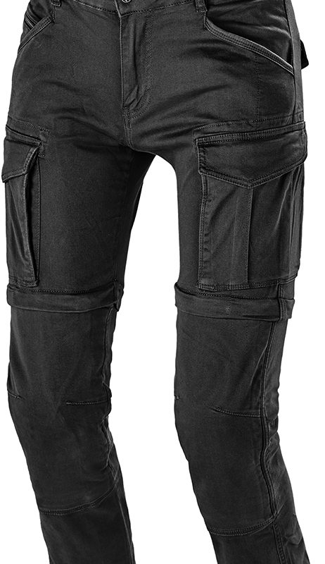 Macna Arrival Crne Moto Pantalone