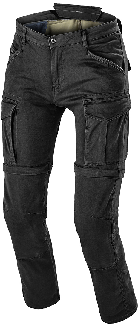 Macna Arrival Crne Moto Pantalone
