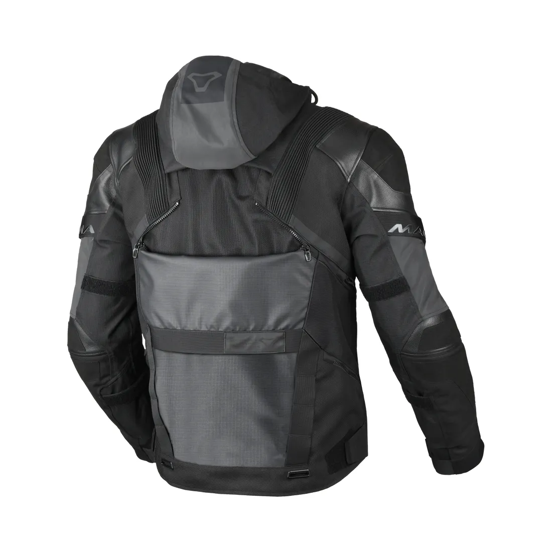 Macna Tryton Crna Moto Jakna - Slika 4