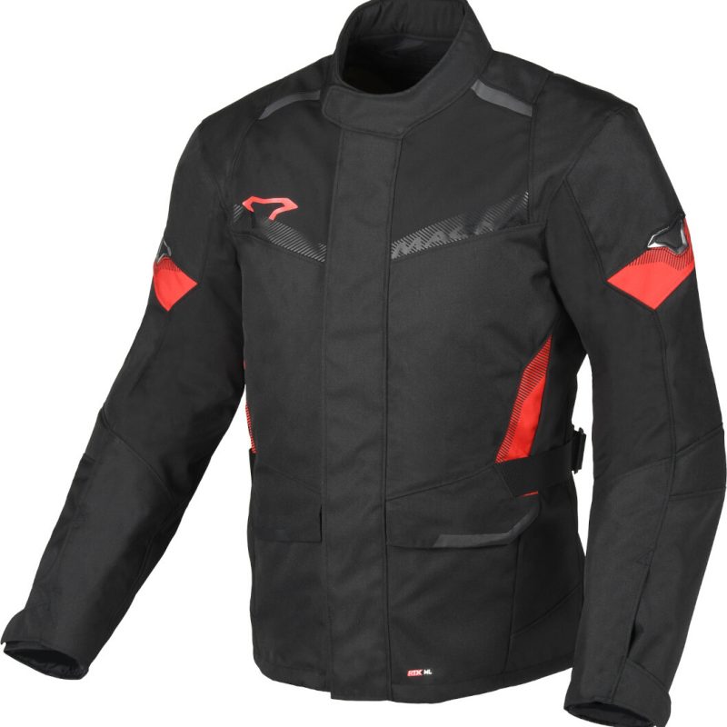 Macna Vaulture Crno/Crvena Moto Jakna