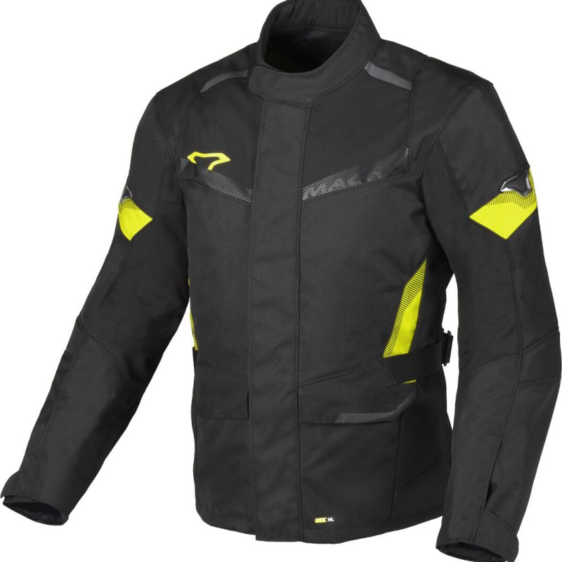 Macna Vaulture Crno/Fluo Moto Jakna