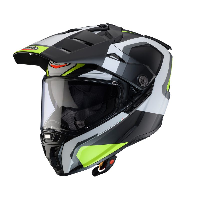 Caberg Tanami Scram Mat Crna/Sivo/Bela/Fluo Žuta
