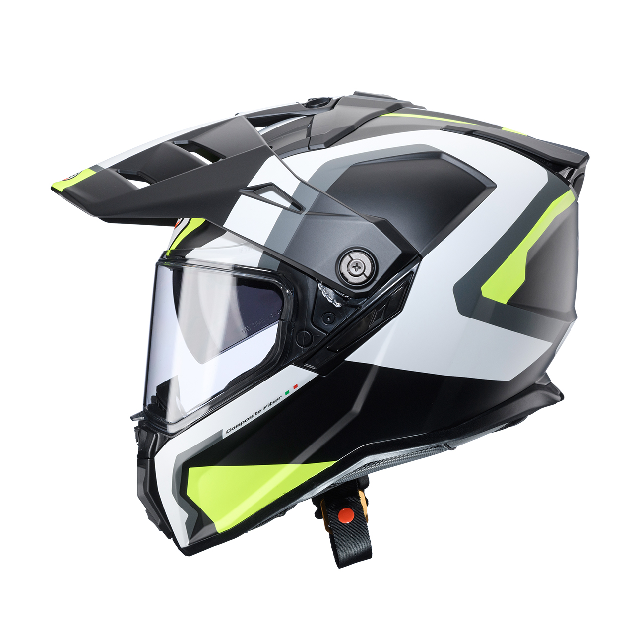 Caberg Tanami Scram Mat Crna/Sivo/Bela/Fluo Žuta - Slika 2