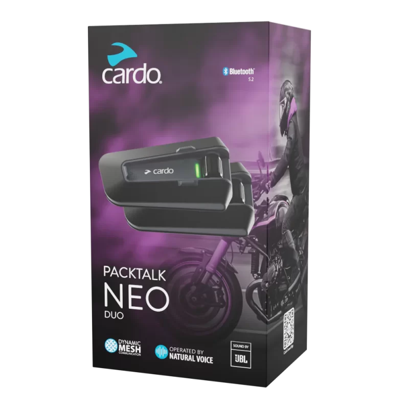Cardo PACKTALK NEO DUO komunikacija