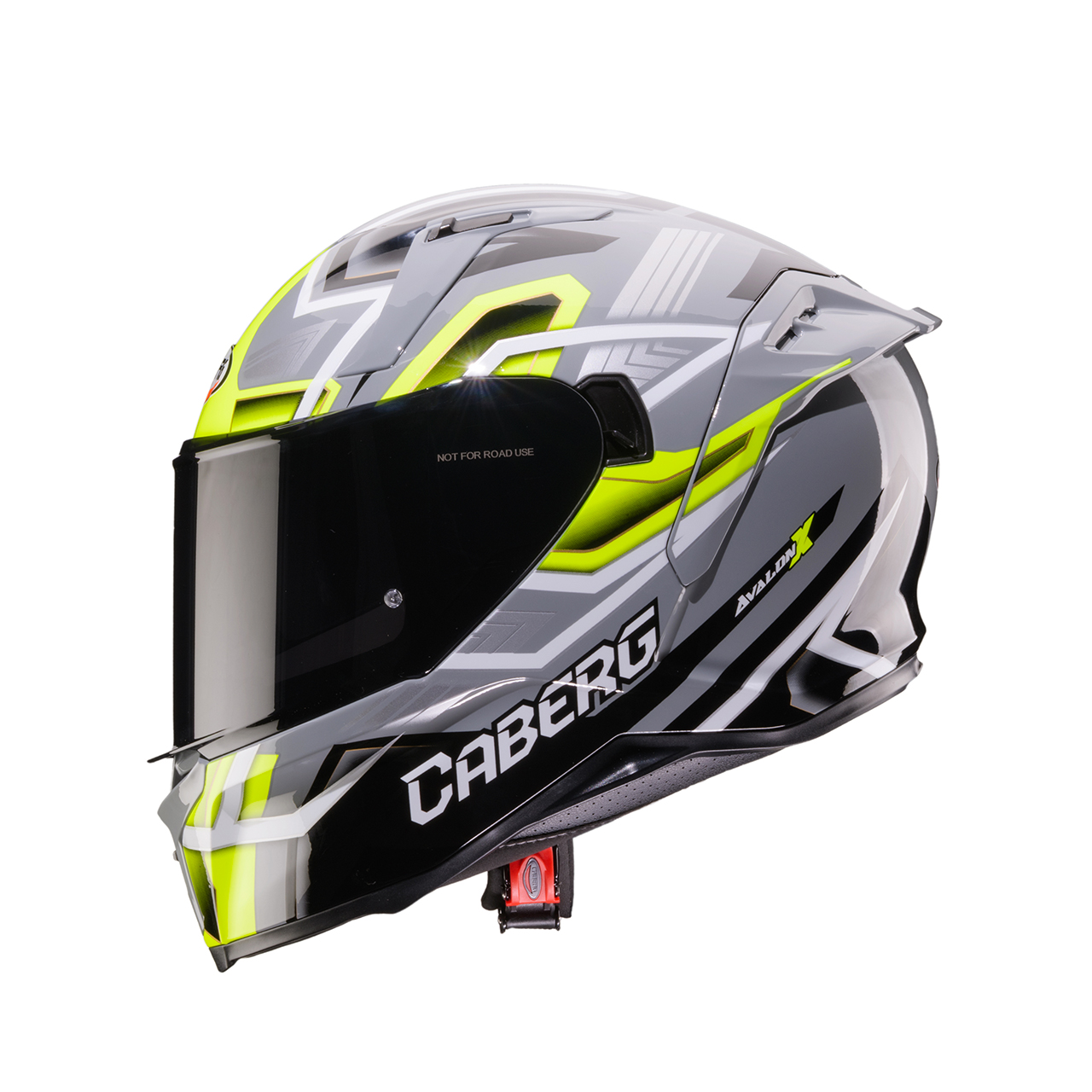 Caberg Avalon X Brama Siva/Žuta Fluo/Crna - Slika 4