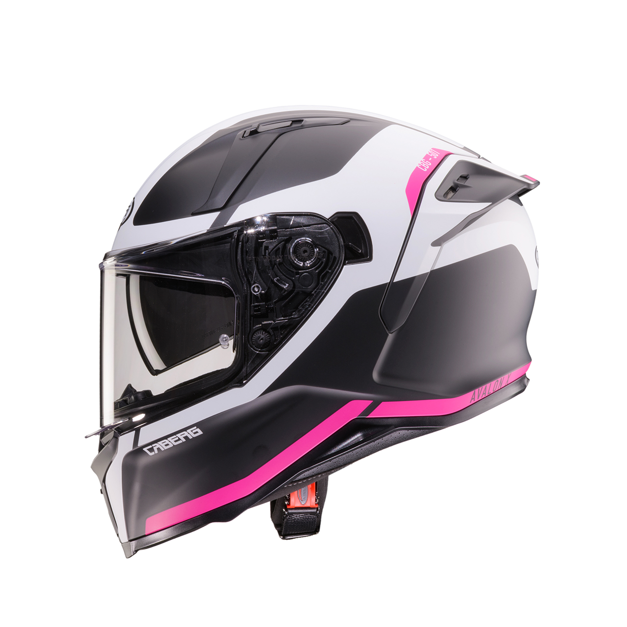 Caberg Avalon X Pure Mat Crna/Bela/Roze - Slika 2