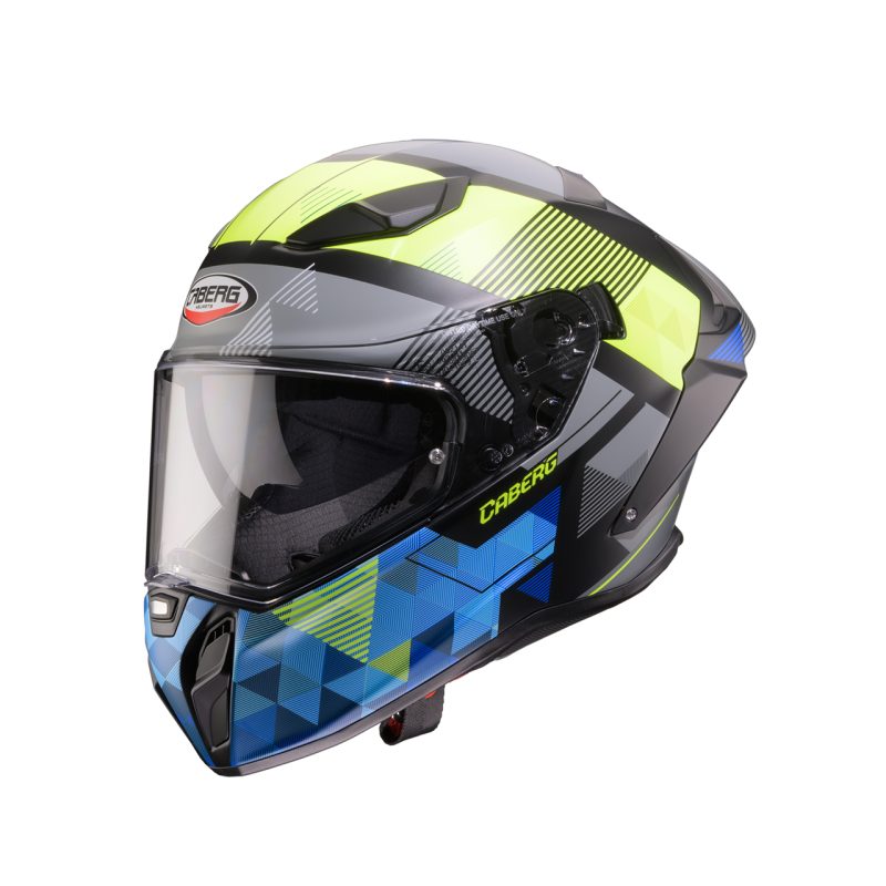 CABERG DRIFT EVO II PRISM MAT CRNA/FLUO ŽUTA/PLAVA
