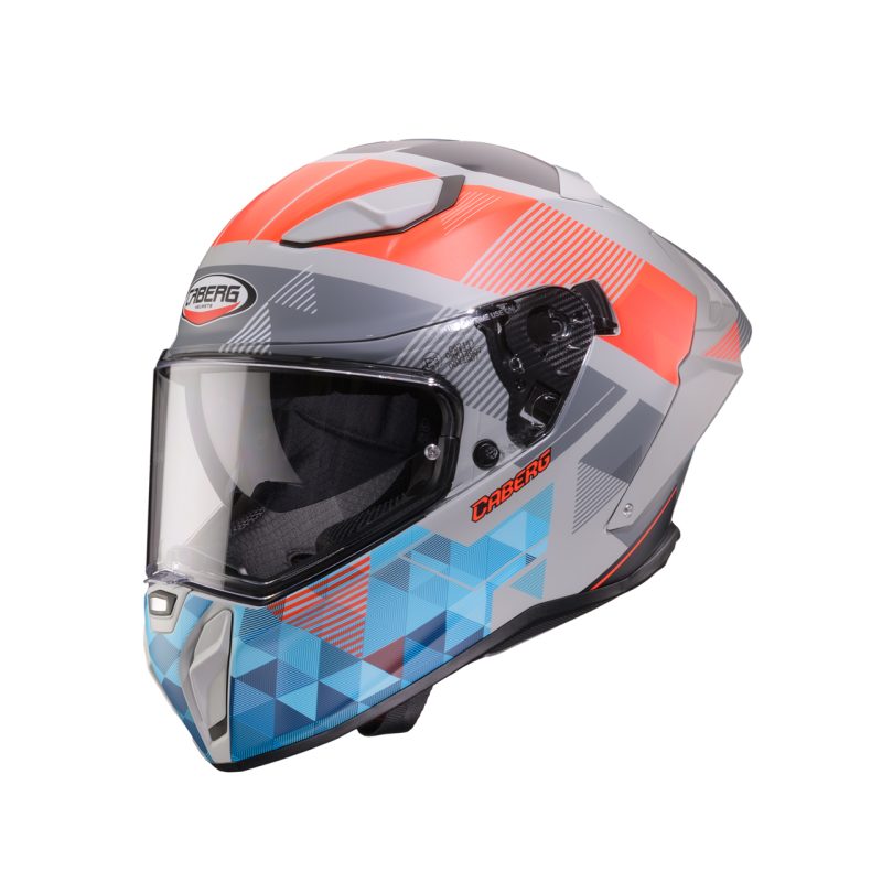 CABERG DRIFT EVO II PRISM MAT SIVA/FLUO CRVENA/PLAVA