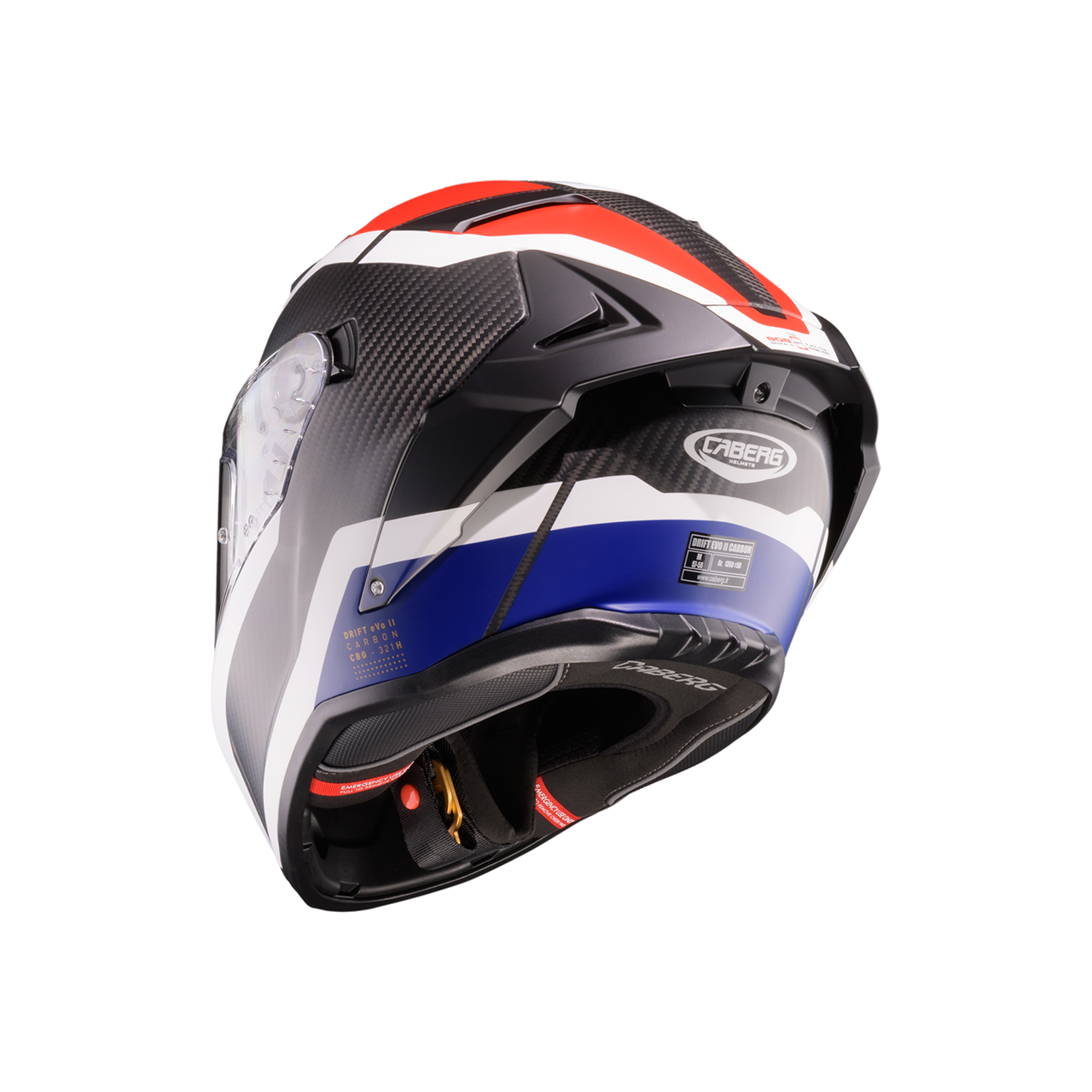 CABERG DRIFT EVO II MATT CARBON CBR - Slika 4