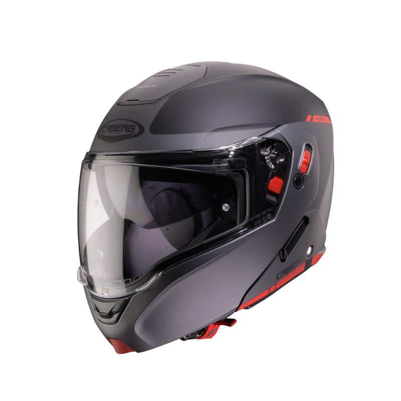 CABERG HORUS X RAY Mat Crna/Siva/Fluo Crvena
