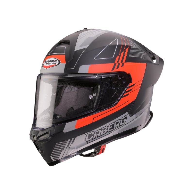 Caberg Roxter Colt Mat Crna/Fluo Crvena/Siva