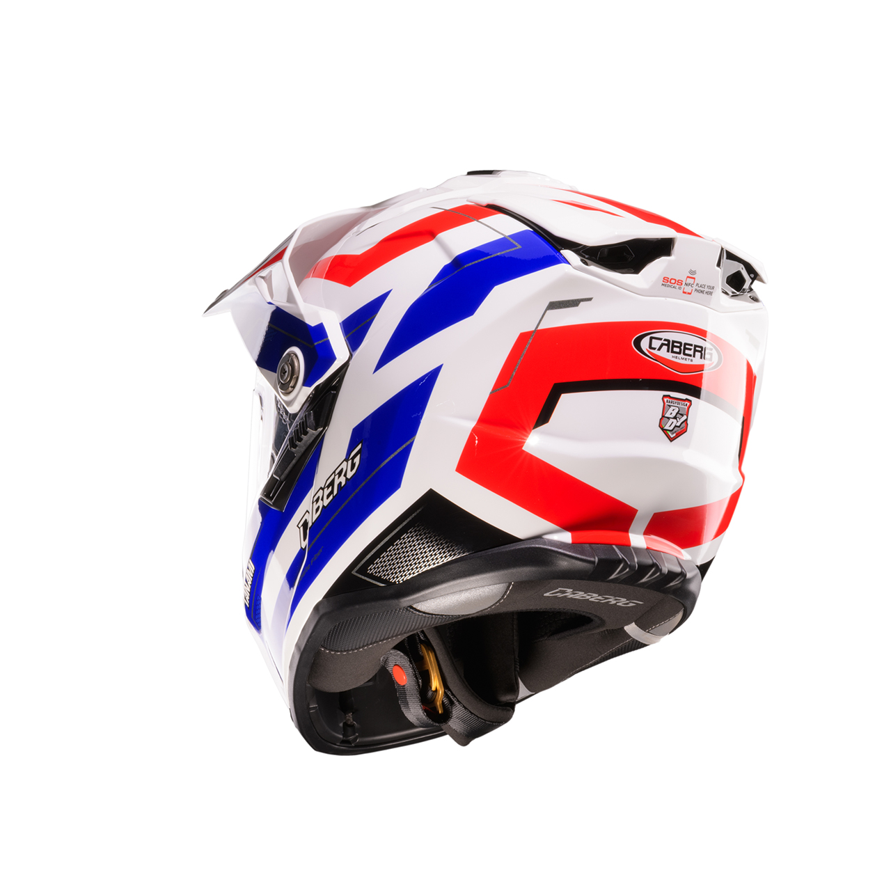 Caberg Tanami Ranger Belo/Crveno/Plava - Slika 3