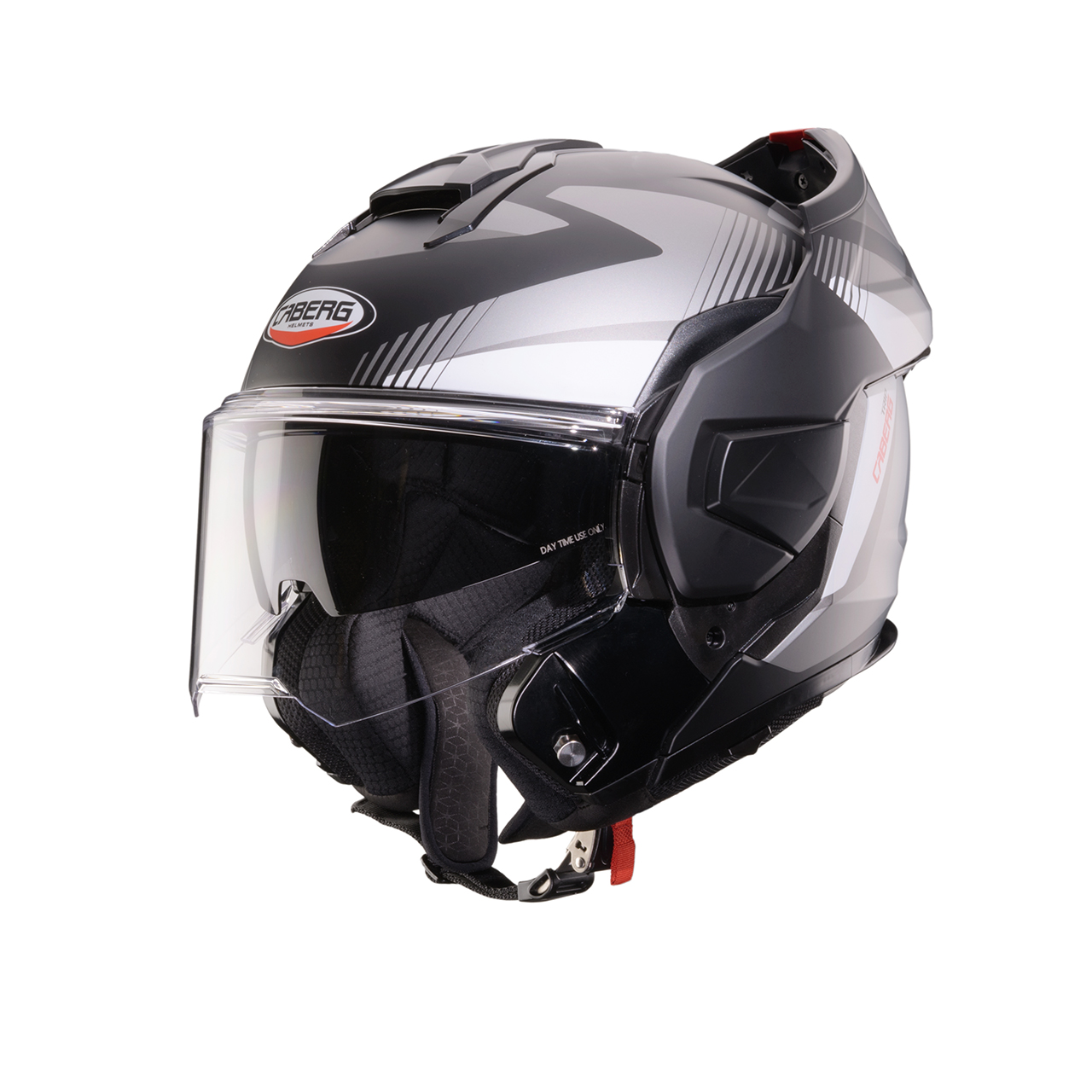 Caberg Trip Lunar Mat Crna/Siva/Bela - Slika 2