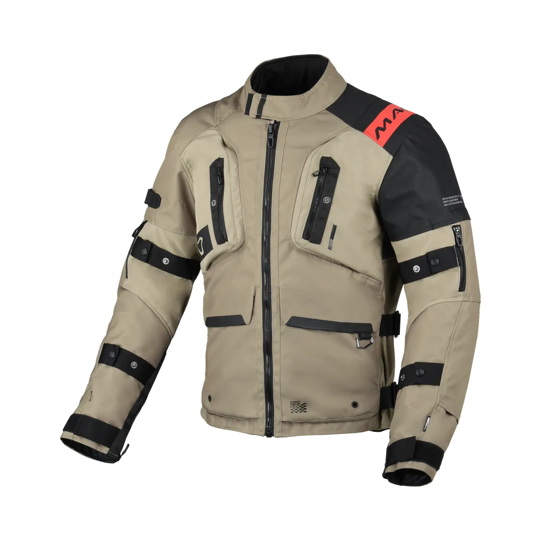 Macna Higera Taupe Moto Jakna