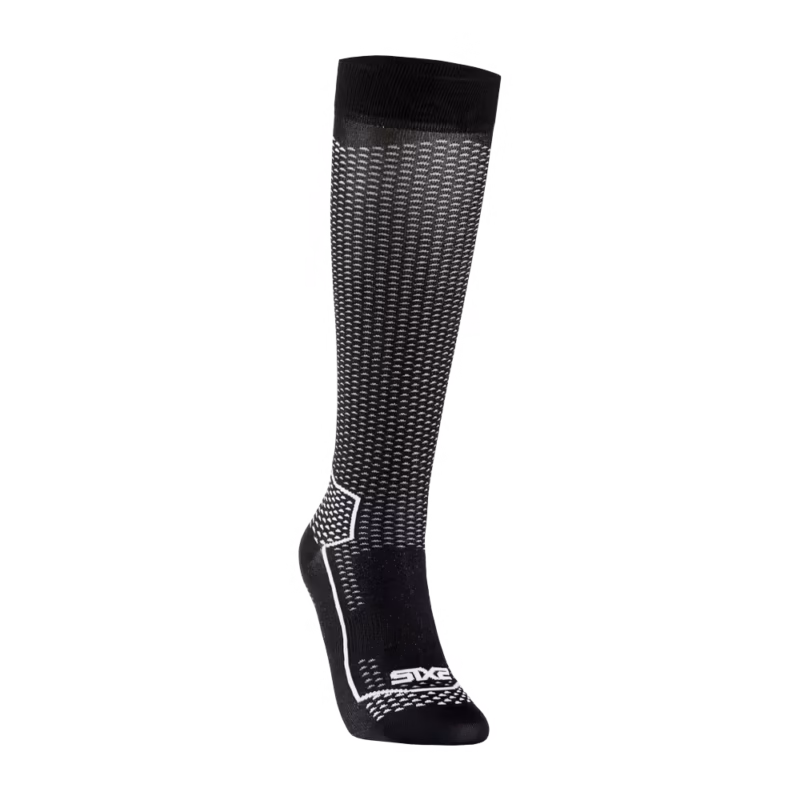 SIXS Long V3 Black Carbon Socks Čarape