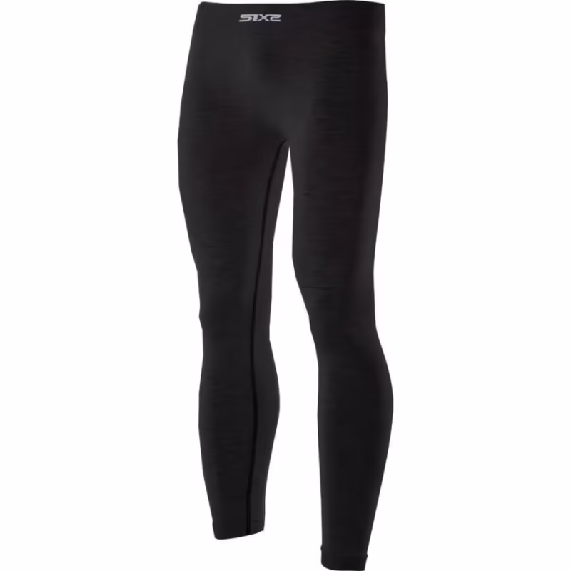 SIXS PNX MERINOS LEGGINGS HELANKE BLACK WOOL